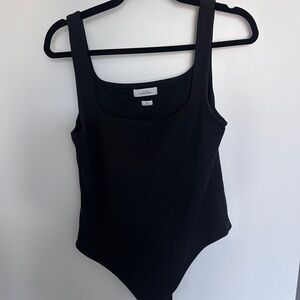 Aritzia Contour Black Bodysuit - XL